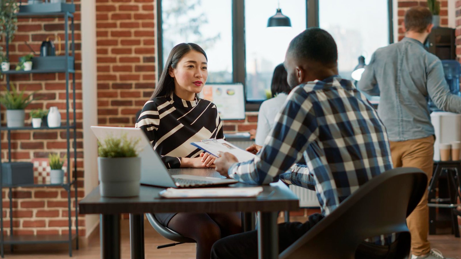 An entrepreneur hiring