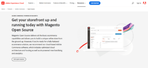 Magento website builder