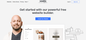 Weebly website builder