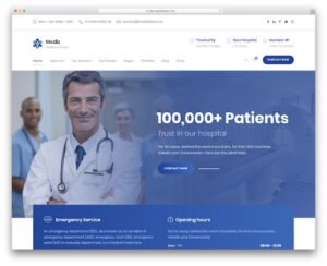 Healthcare website design agency