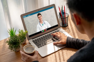 Telemedicine integration for healthcare websites