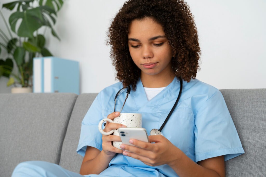 Health app UX interface displaying user consent form and data privacy options for HIPAA compliance